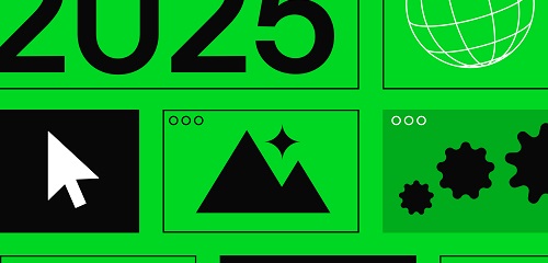 Portada del articulo sobre tendencias de desarrollo web para 2025